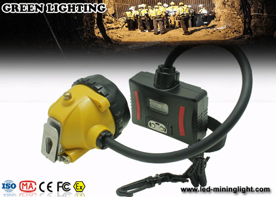 Faro minero de 28000 Lux Explosion Proof LED, IP68 minero impermeable Cap Lamp
