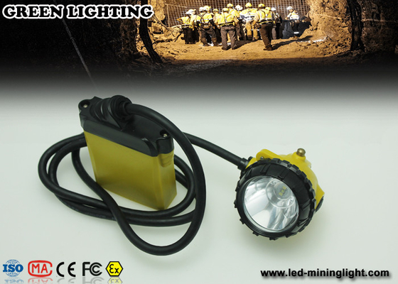 La cubierta CREE Led Cable Mining Cap del negro de la PC enciende 25000 Lux World Brightest
