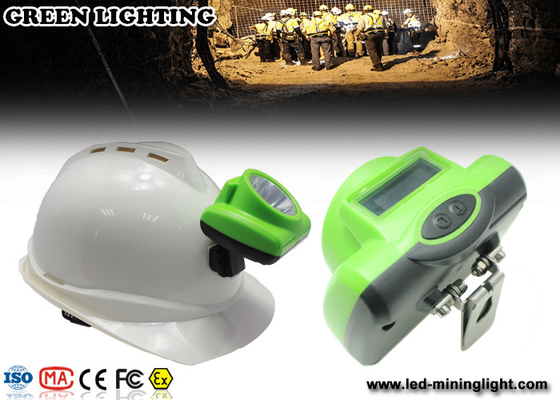 PC + ABS Cree Led Cordless Mining Lights con propósito el SOS, pantalla de OLED