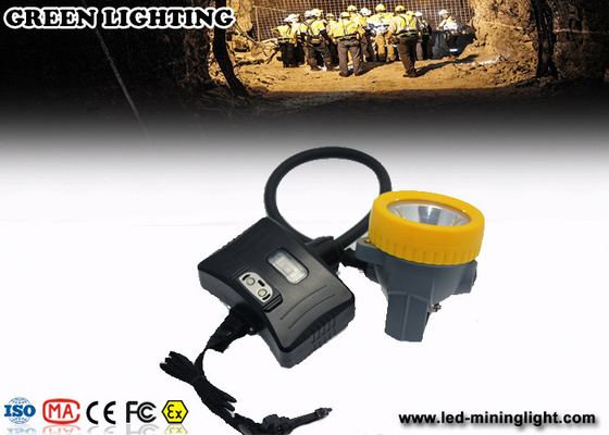 Lámpara de 10000 mineros eléctrica del lux, batería li-ion del faro 5.6Ah del casco