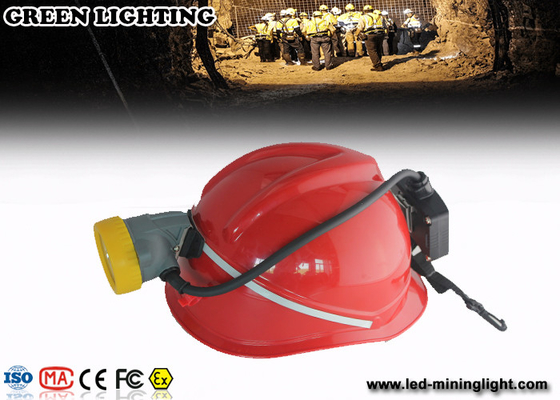 Lámpara de 10000 mineros eléctrica del lux, batería li-ion del faro 5.6Ah del casco