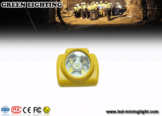 Tiempo de carga 6hours 129 de Lum 15000 Lux Led Coal Miner Hard de la luz a granel del sombrero