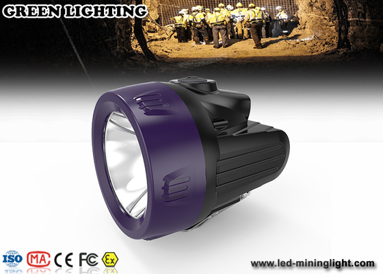 Faro recargable resistente a los choques del LED, linterna llevada recargable negra