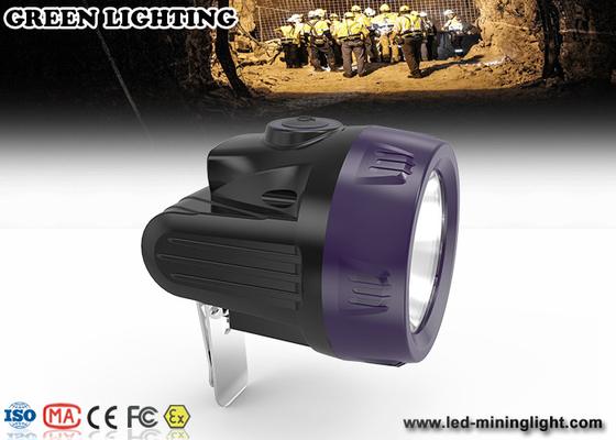 Faro recargable resistente a los choques del LED, linterna llevada recargable negra