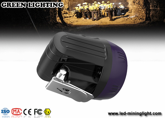 Faro recargable resistente a los choques del LED, linterna llevada recargable negra