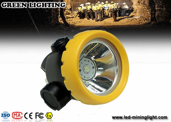 luces mineras del casquillo de la batería de litio 2.2Ah, CREE LED que enciende 171g conveniente