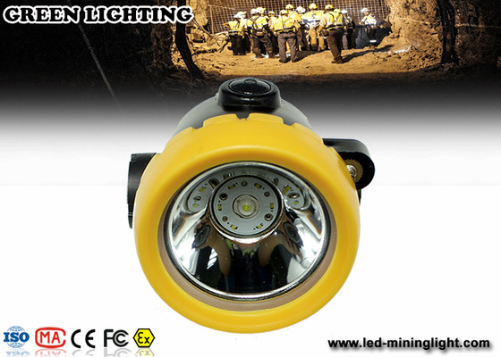 luces mineras del casquillo de la batería de litio 2.2Ah, CREE LED que enciende 171g conveniente