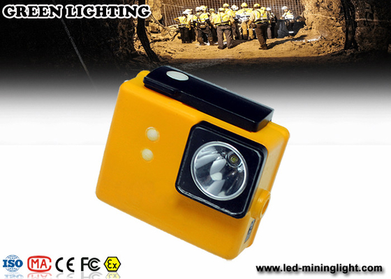 Batería Cree Led Mining Light, luces de la PC 6.4ah 3.7v de los mineros para los cascos