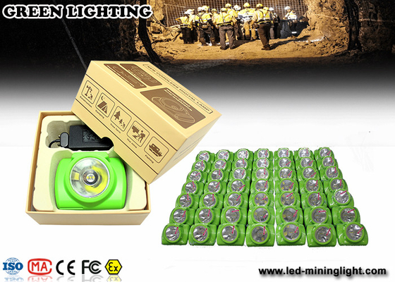 luz minera de la lámpara de casquillo de los mineros de 1W IP68 LED con 22 horas de hora laborable