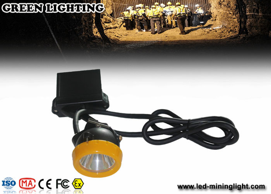 Cascos que minan las luces del casquillo, lámpara de casquillo minera llevada sin cuerda 12000lux ultra brillante