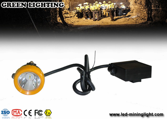 Cascos que minan las luces del casquillo, lámpara de casquillo minera llevada sin cuerda 12000lux ultra brillante