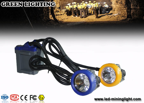 Luces carboníferas de la batería recargable 6.6Ah con el bisel de la PC y la vivienda del faro