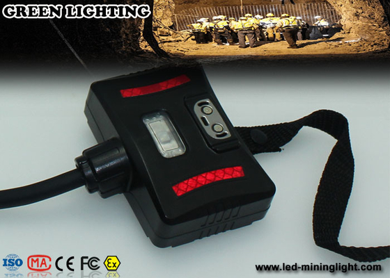 Luces impermeables del casquillo de la explotación minera de 3W IP68 de 28000 lux con la caja de batería del piloto