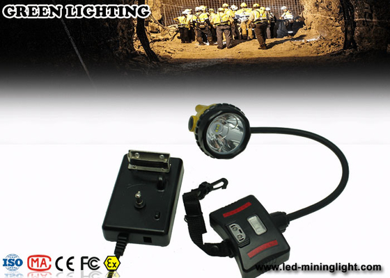 Luces impermeables del casquillo de la explotación minera de 3W IP68 de 28000 lux con la caja de batería del piloto