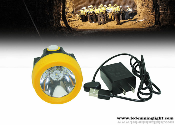 Batería recargable carbonífera sin cuerda a prueba de agua de las luces 3.9ah de la luz larga 10000lux