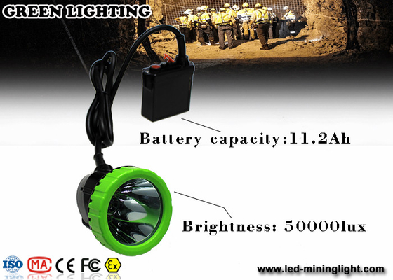 prenda impermeable recargable de la lámpara IP67 de la seguridad en la mina del faro de 1500mA 3.7V LED