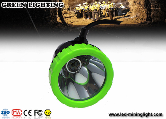 Las luces mineras recargables del casquillo, luces del casco de la explotación minera del LED con el CE, ATEX, EXIBII MI aprobaron