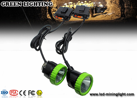 Faro recargable minero atado a prueba de explosiones de la explotación minera de la lámpara de casquillo 5W 50000lux LED