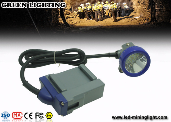 IP68 la prenda impermeable 1.67W llevó la luz de la mina de subterráneo de la lámpara de casquillo con Li Ion Battery