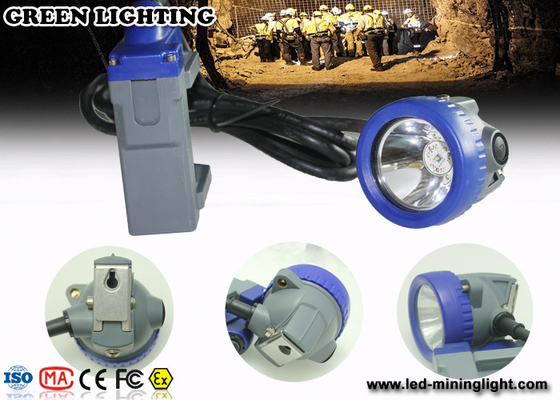 IP68 la prenda impermeable 1.67W llevó la luz de la mina de subterráneo de la lámpara de casquillo con Li Ion Battery