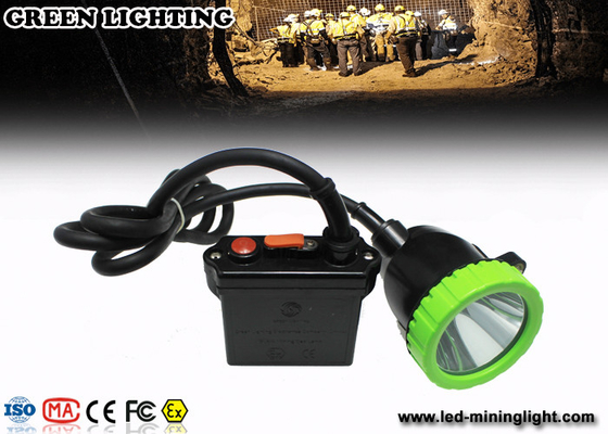 50000 el casco de la explotación minera del batería li-ion del lux 11.2Ah llevó las luces, prenda impermeable IP68 que cazaba la luz