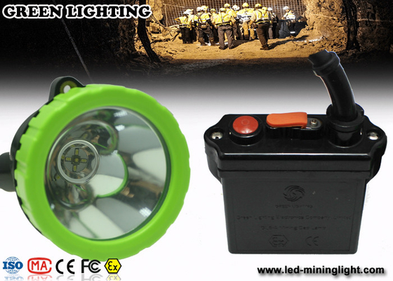 50000 el casco de la explotación minera del batería li-ion del lux 11.2Ah llevó las luces, prenda impermeable IP68 que cazaba la luz