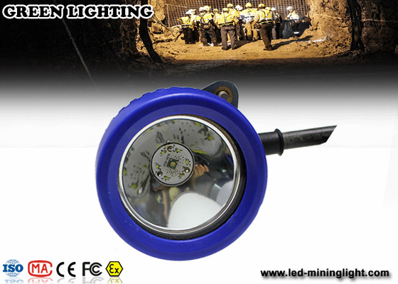 Luces mineras del casquillo de la explotación minera de la emergencia, luz minera del casco con el batería li-ion de 1*18650 6.6Ah
