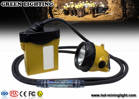 10.4Ah 3.7V Cree Mining Cap Lights, brillo de la luz de 348lum 25000lux