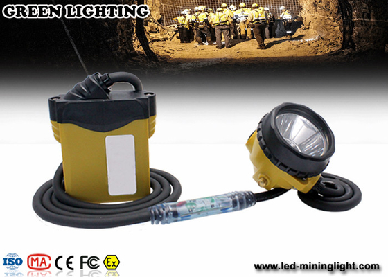 10.4Ah 3.7V Cree Mining Cap Lights, brillo de la luz de 348lum 25000lux