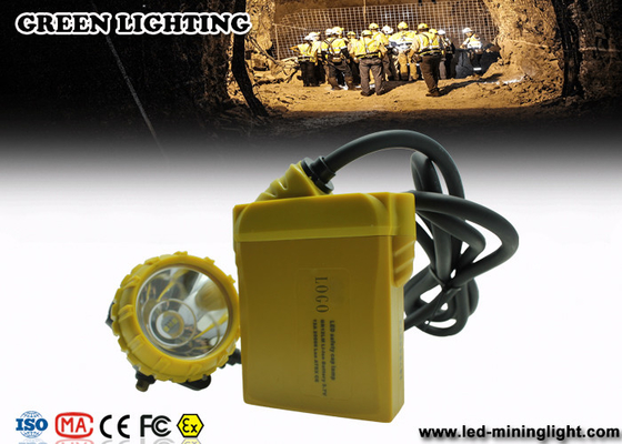 Faro de IP68 25000 Lux Mining Cap Lights Miners Ambiental-amistoso