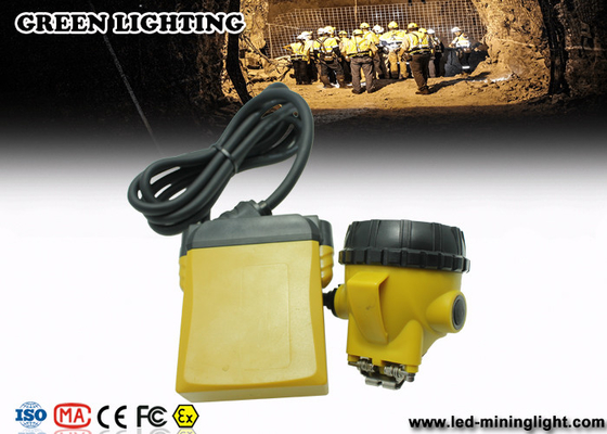 Faro de IP68 25000 Lux Mining Cap Lights Miners Ambiental-amistoso