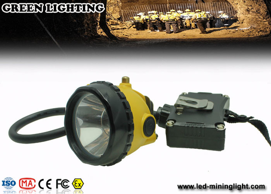 6.8Ah Li recargable - Ion Battery Miners Helmet Lamp con 15000 Lux Brightness