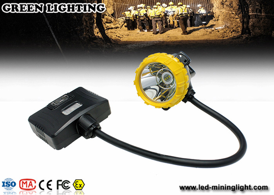 de 3.7V 450mA LED del faro lámpara montada casco recargable del cordón semi -