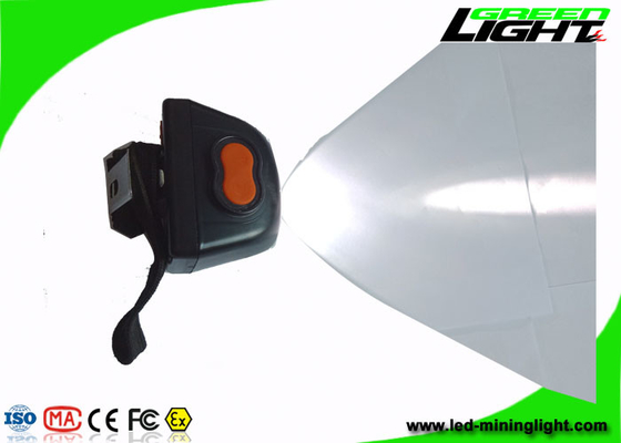 Faro llevado recargable negro sin cuerda de lámpara de casquillo para la abertura minera Pit Hunting Fishing