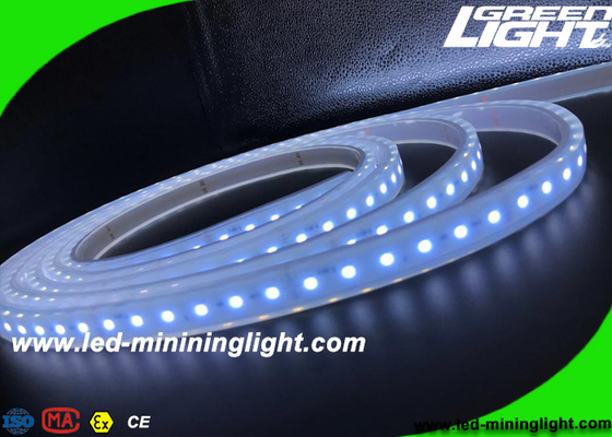 24 cursos de la vida largos a prueba de explosiones de tira de voltio LED del rollo flexible de las luces 5m/