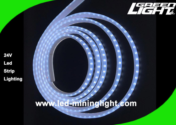 24 cursos de la vida largos a prueba de explosiones de tira de voltio LED del rollo flexible de las luces 5m/