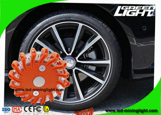 Llamarada de cuidado recargable magnética de FRED Flashing Roadside Emergency Disc LED con resistente a los choques impermeable
