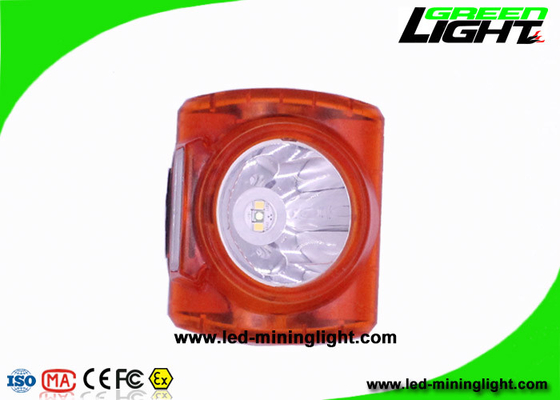 Luces a prueba de explosiones de los mineros para los cascos, lámpara de casquillo ligera de los mineros llevados 13000 lux