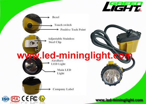 Cree recargable LED de 3W que mina la lámpara de casquillo ligera con la advertencia de la energía baja