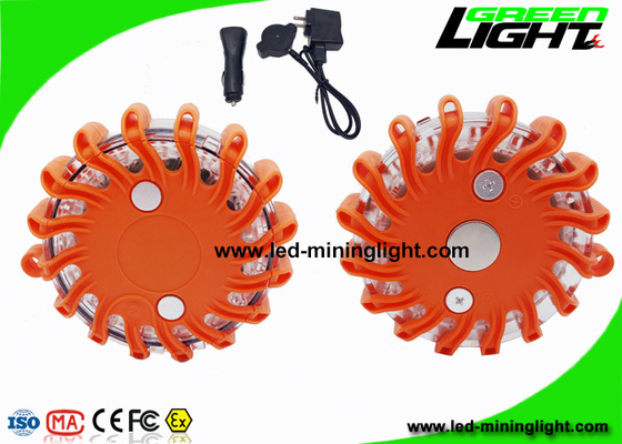 Piloto magnético de Amber Safety Flashing LED para la llamarada del camino de la señal de tráfico de la emergencia