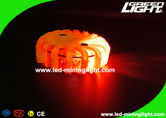Piloto magnético de Amber Safety Flashing LED para la llamarada del camino de la señal de tráfico de la emergencia