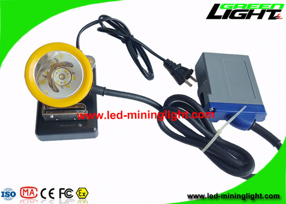 Servicio recargable amarillo del ODM del OEM de la lámpara de casquillo de los mineros 15000 Lux With