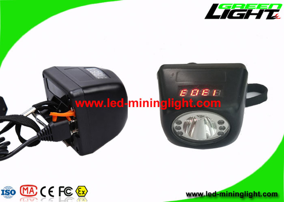 Luces mineras portátiles inalámbricas del casquillo de Digitaces con la pantalla LCD 4.8Ah 8000 lux