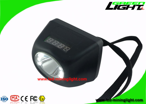 Luces mineras portátiles inalámbricas del casquillo de Digitaces con la pantalla LCD 4.8Ah 8000 lux