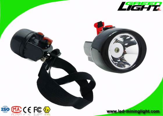 Material ligero de la PC LED del faro recargable de la mina de subterráneo