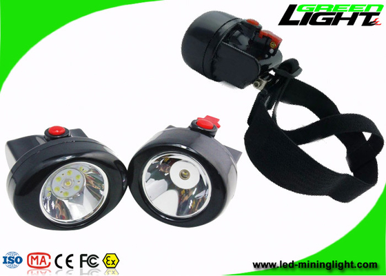 2,8 ah faro sin cuerda recargable, lámpara del LED de casquillo de los mineros de la hora de largo laborable