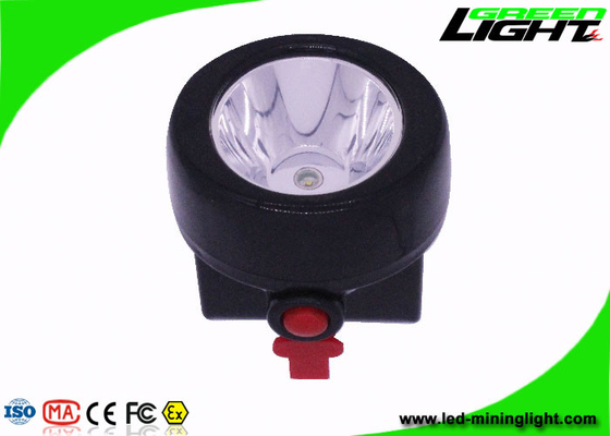 Peso ligero minero sin cuerda portátil 10000 Lux High Beam de las lámparas de casquillo