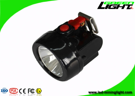Luz minera ignífuga del LED, faro portátil del casco con el soporte del casco
