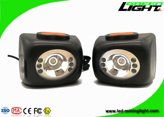 Anti - litio recargable minero explosivo Ion Battery Black Color de las luces del casquillo