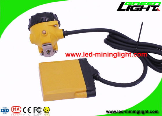 Brillo impermeable de la lámpara de mineros del LED 25000lux con 10,4 ah capacidades grandes de la batería